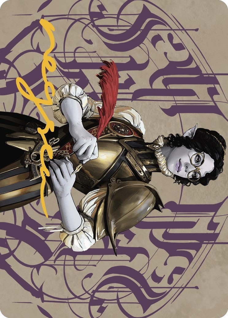 Image for Amalia Benavides Aguirre Art Card (48/81) (Gold-Stamped Signature) (48) (Art Series: The Lost Caverns of Ixalan) - Magic: The Gathering