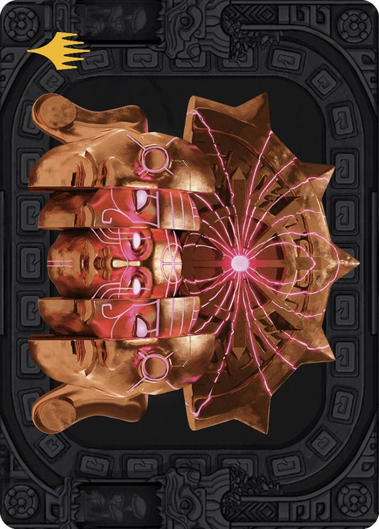 Image for Ojer Taq, Deepest Foundation Art Card (56/81) (Gold-Stamped Planeswalker Symbol) (56) (Art Series: The Lost Caverns of Ixalan) - Magic: The Gathering