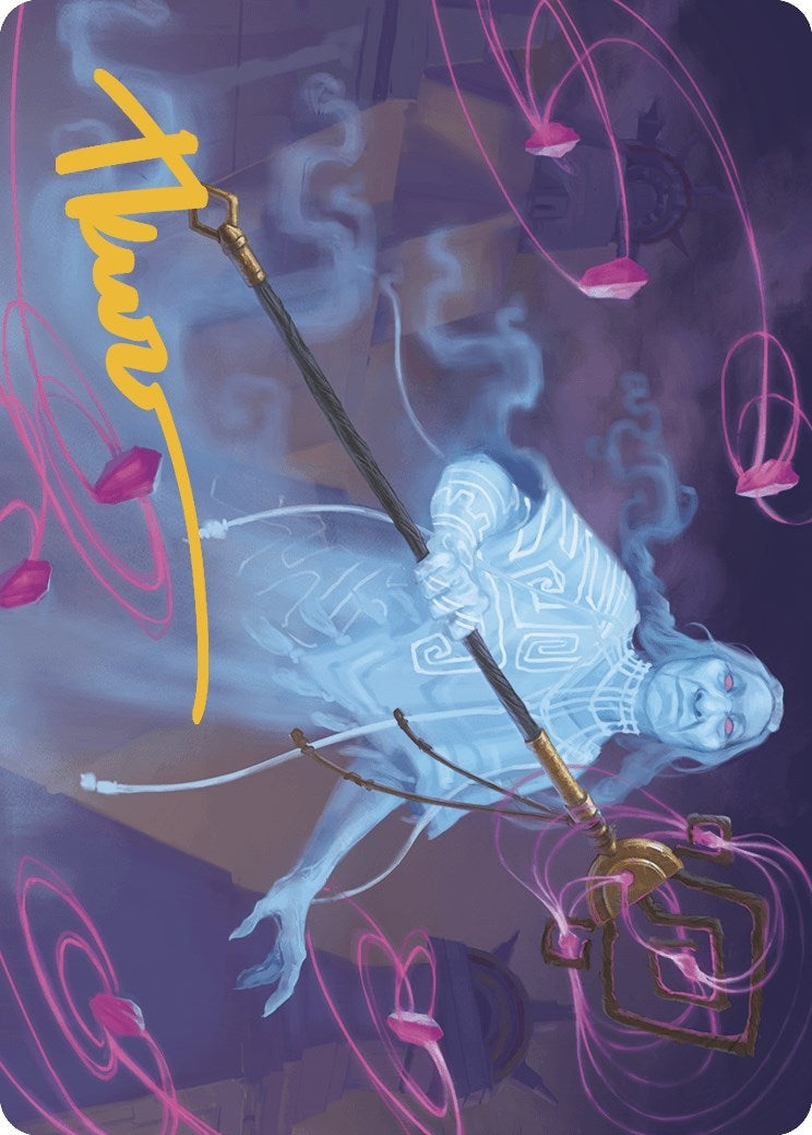 Image for Didact Echo Art Card (Gold-Stamped Signature) (10) (Art Series: The Lost Caverns of Ixalan) - Magic: The Gathering