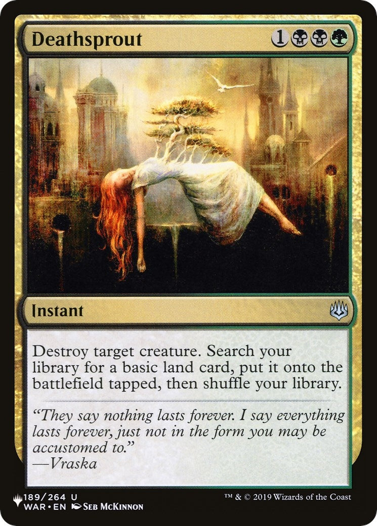 Image for Deathsprout (189/264) (The List Reprints) - Magic: The Gathering