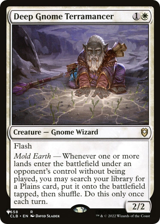 Image for Deep Gnome Terramancer (658) (The List Reprints) - Magic: The Gathering