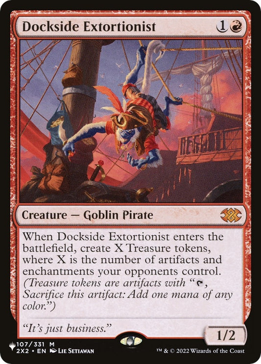 Image for Dockside Extortionist (107/024) (The List Reprints) - Magic: The Gathering