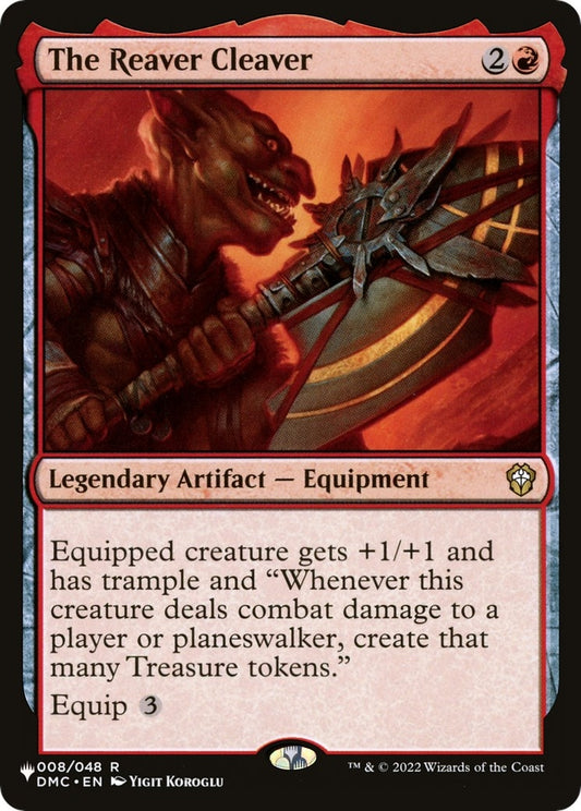 Image for The Reaver Cleaver (008/048) (The List Reprints) - Magic: The Gathering
