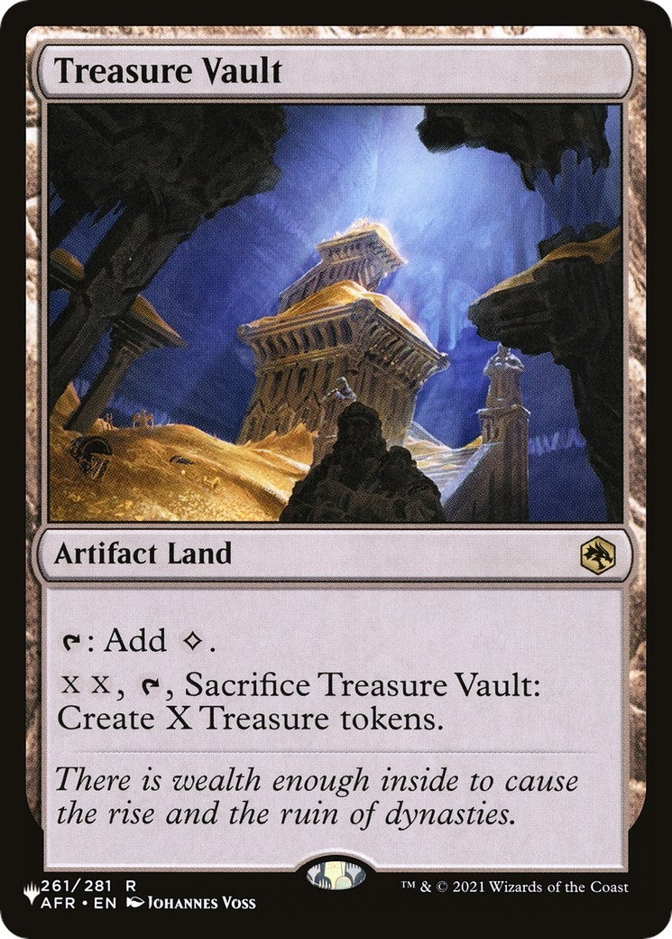 Image for Treasure Vault (261/281) (The List Reprints) - Magic: The Gathering