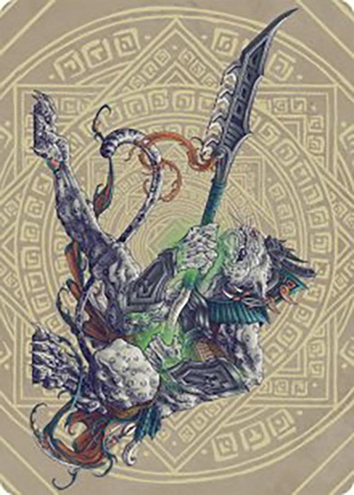 Image for Kutzil, Malamet Exemplar Art Card (50) (Art Series: The Lost Caverns of Ixalan) - Magic: The Gathering