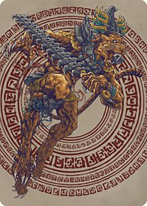 Image for Sovereign Okinec Ahau Art Card (53) (Art Series: The Lost Caverns of Ixalan) - Magic: The Gathering