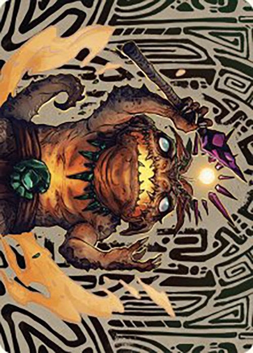 Image for Zoyowa Lava-Tongue Art Card (54) (Art Series: The Lost Caverns of Ixalan) - Magic: The Gathering