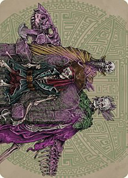 Image for Throne of the Grim Captain Art Card (55) (Art Series: The Lost Caverns of Ixalan) - Magic: The Gathering