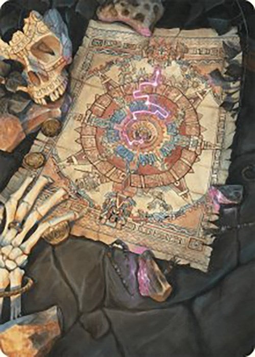 Image for Map Token Art Card (68) (Art Series: The Lost Caverns of Ixalan) - Magic: The Gathering