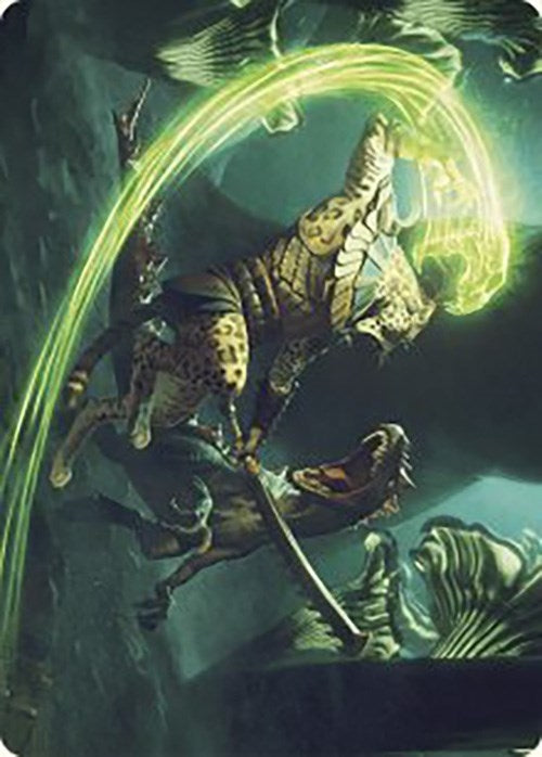 Image for Contest of Claws Art Card (72) (Art Series: The Lost Caverns of Ixalan) - Magic: The Gathering