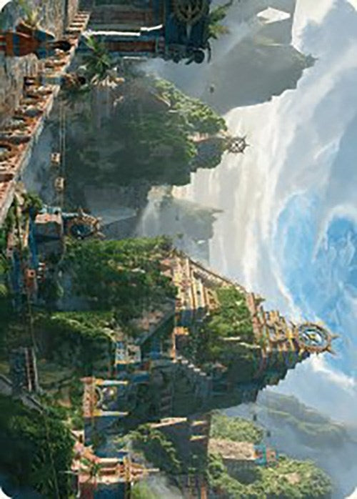 Image for Clifftop Retreat Art Card (81) (Art Series: The Lost Caverns of Ixalan) - Magic: The Gathering