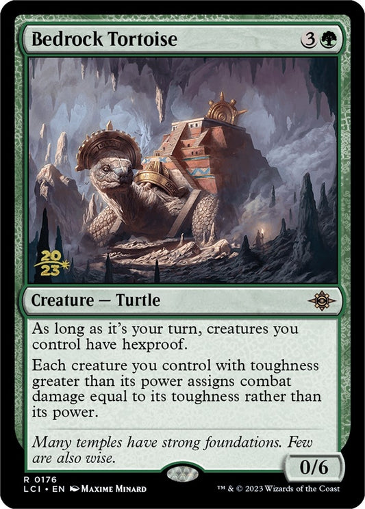 Image for Bedrock Tortoise (176) (Prerelease Cards) - Magic: The Gathering