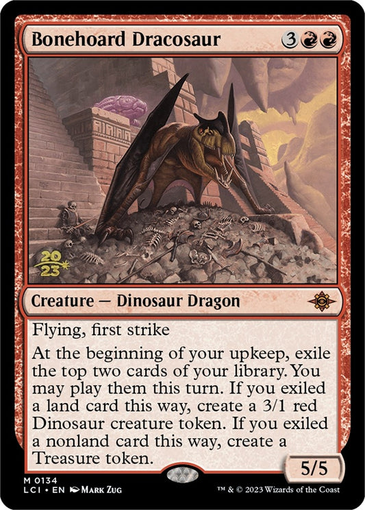 Image for Bonehoard Dracosaur (134) (Prerelease Cards) - Magic: The Gathering