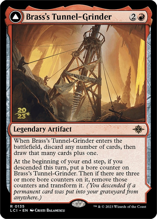 Image for Brass's Tunnel-Grinder (135) (Prerelease Cards) - Magic: The Gathering