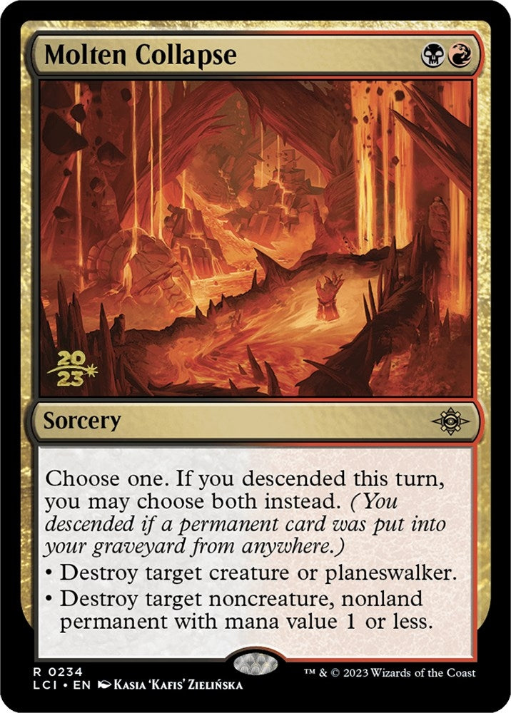 Image for Molten Collapse (234) (Prerelease Cards) - Magic: The Gathering