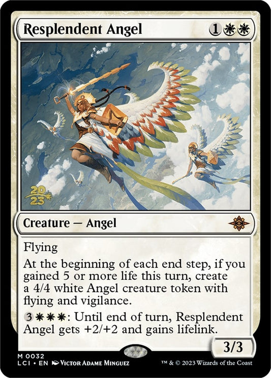 Image for Resplendent Angel (LCI) (32) (Prerelease Cards) - Magic: The Gathering