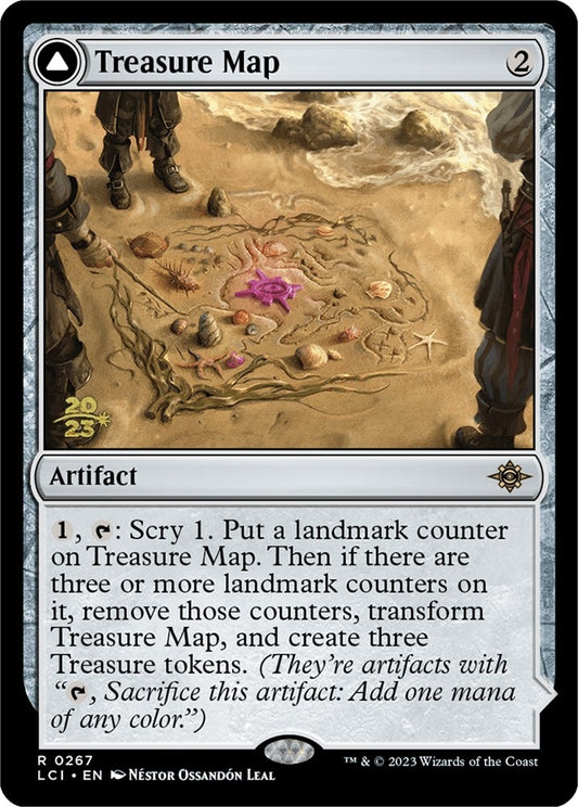 Image for Treasure Map (LCI) (267) (Prerelease Cards) - Magic: The Gathering