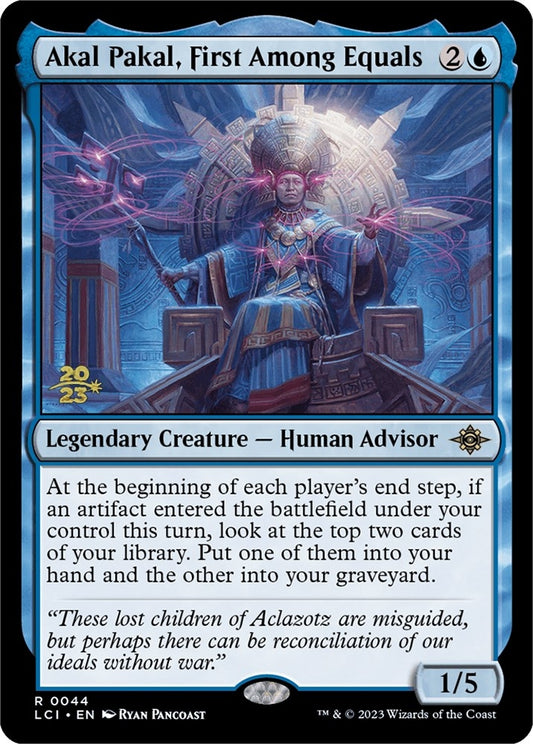Image for Akal Pakal, First Among Equals (44) (Prerelease Cards) - Magic: The Gathering