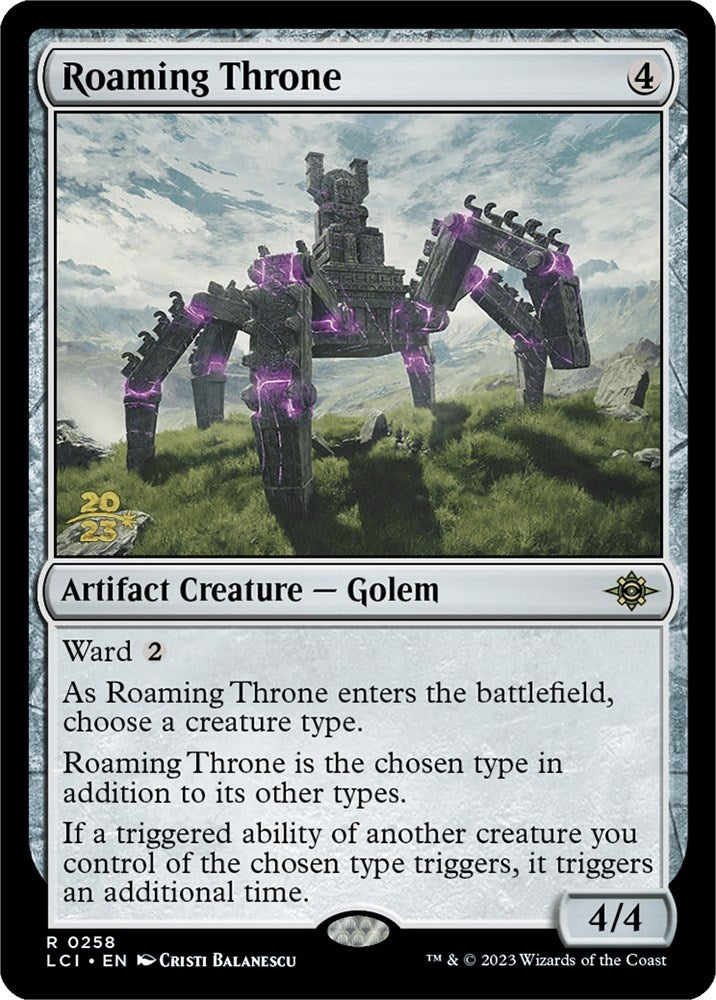 Image for Roaming Throne (258) (Prerelease Cards) - Magic: The Gathering