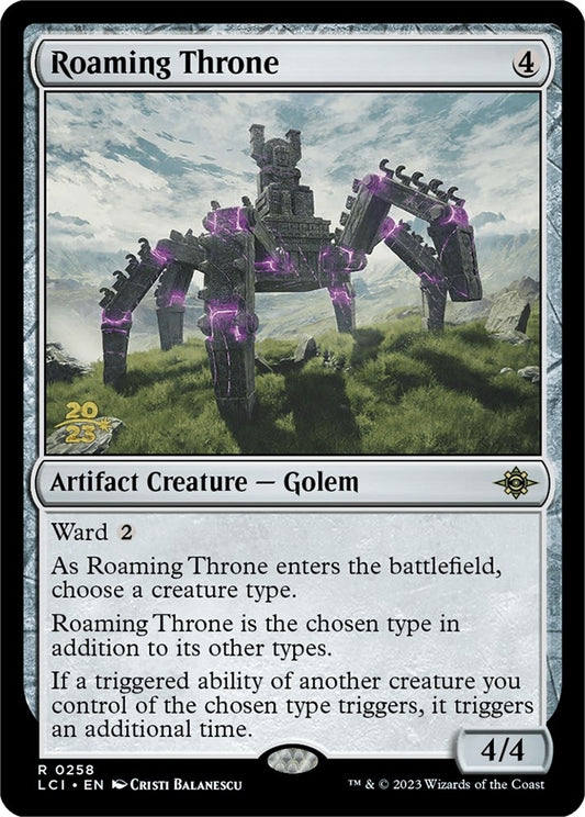 Image for Roaming Throne (258) (Prerelease Cards) - Magic: The Gathering
