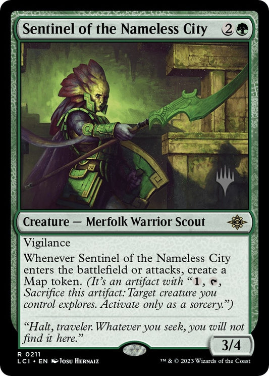 Image for Sentinel of the Nameless City (211) (Promo Pack: The Lost Caverns of Ixalan) - Magic: The Gathering