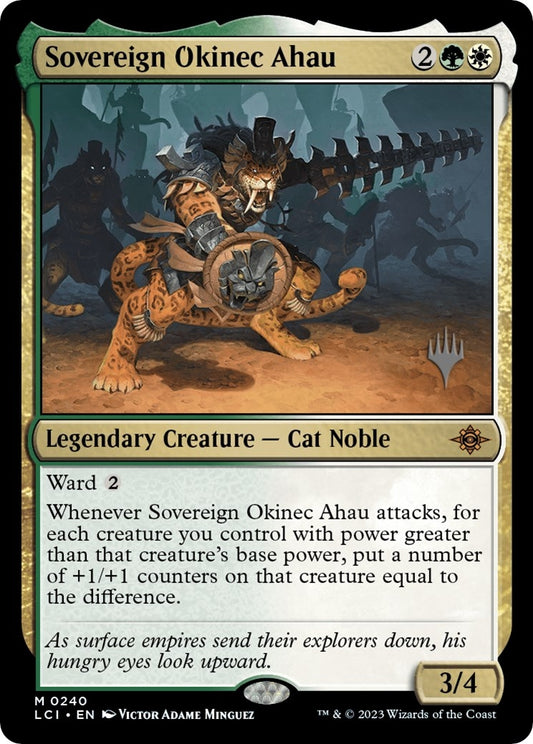 Image for Sovereign Okinec Ahau (240) (Promo Pack: The Lost Caverns of Ixalan) - Magic: The Gathering