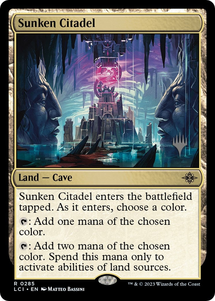 Image for Sunken Citadel (285) (Promo Pack: The Lost Caverns of Ixalan) - Magic: The Gathering