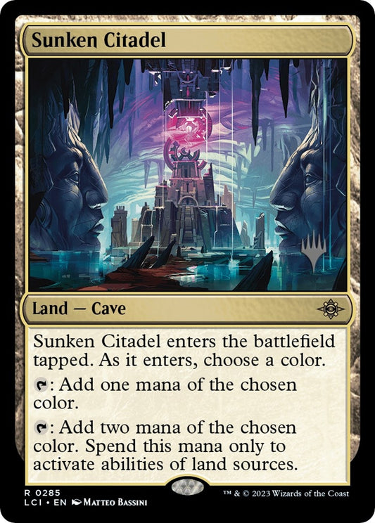 Image for Sunken Citadel (285) (Promo Pack: The Lost Caverns of Ixalan) - Magic: The Gathering