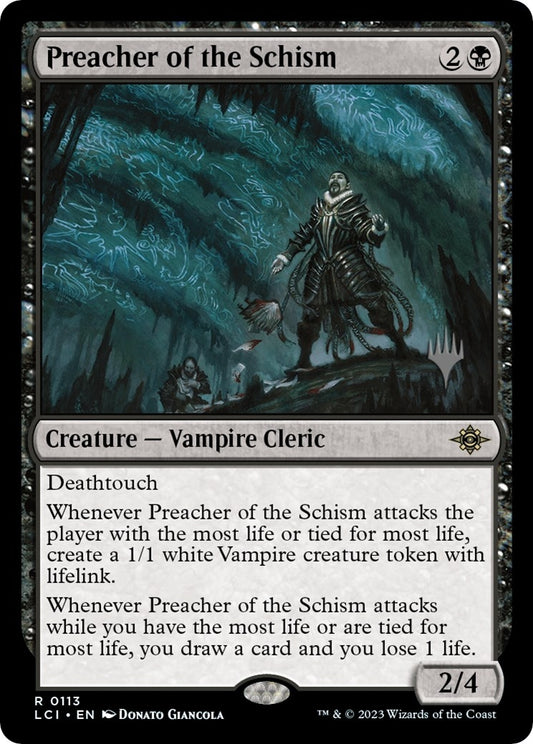 Image for Preacher of the Schism (113) (Promo Pack: The Lost Caverns of Ixalan) - Magic: The Gathering