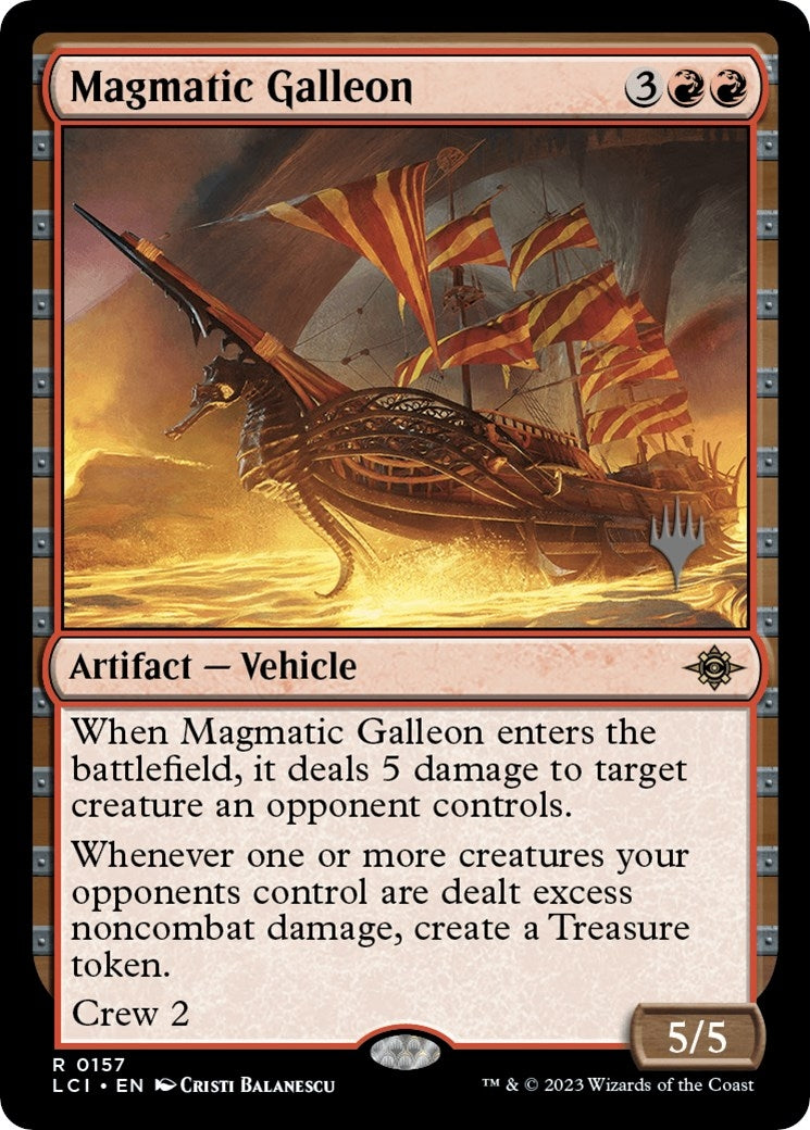 Image for Magmatic Galleon (157) (Promo Pack: The Lost Caverns of Ixalan) - Magic: The Gathering