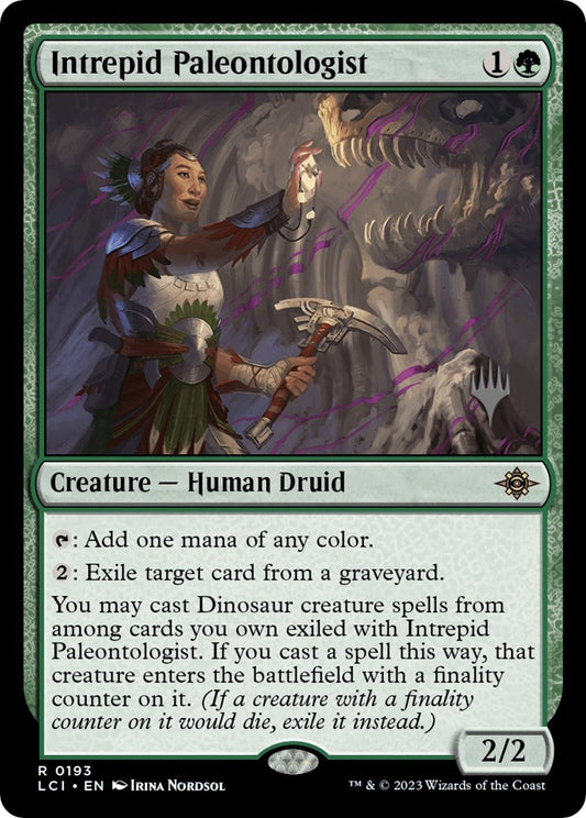 Image for Intrepid Paleontologist (193) (Promo Pack: The Lost Caverns of Ixalan) - Magic: The Gathering