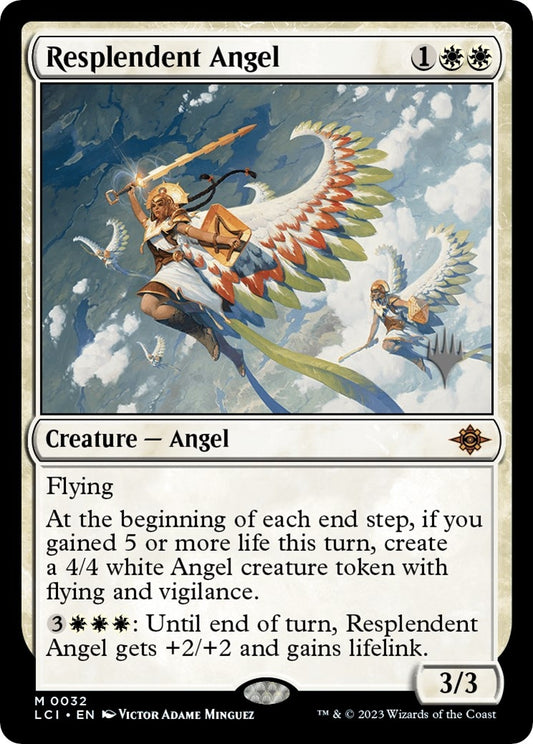 Image for Resplendent Angel (32) (Promo Pack: The Lost Caverns of Ixalan) - Magic: The Gathering