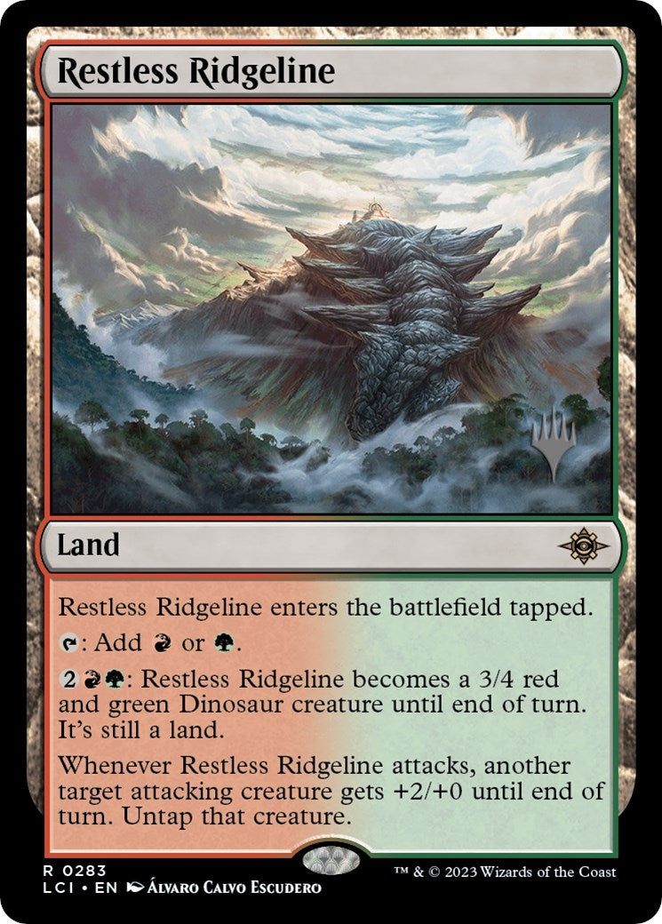 Image for Restless Ridgeline (283) (Promo Pack: The Lost Caverns of Ixalan) - Magic: The Gathering