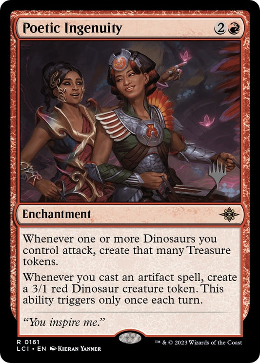 Image for Poetic Ingenuity (161) (Promo Pack: The Lost Caverns of Ixalan) - Magic: The Gathering