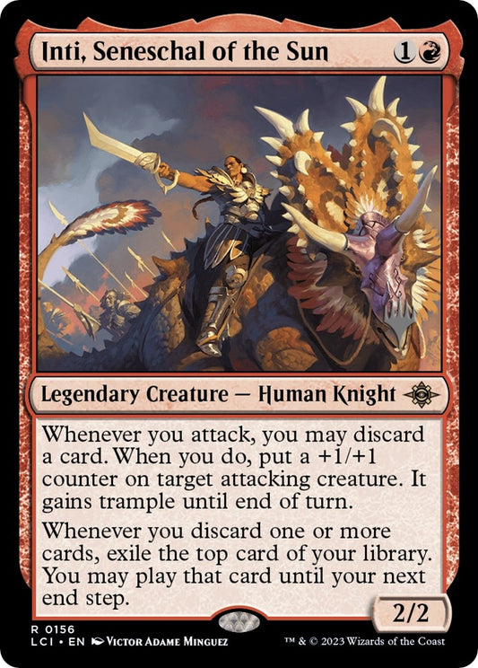 Image for Inti, Seneschal of the Sun (156) (Promo Pack: The Lost Caverns of Ixalan) - Magic: The Gathering