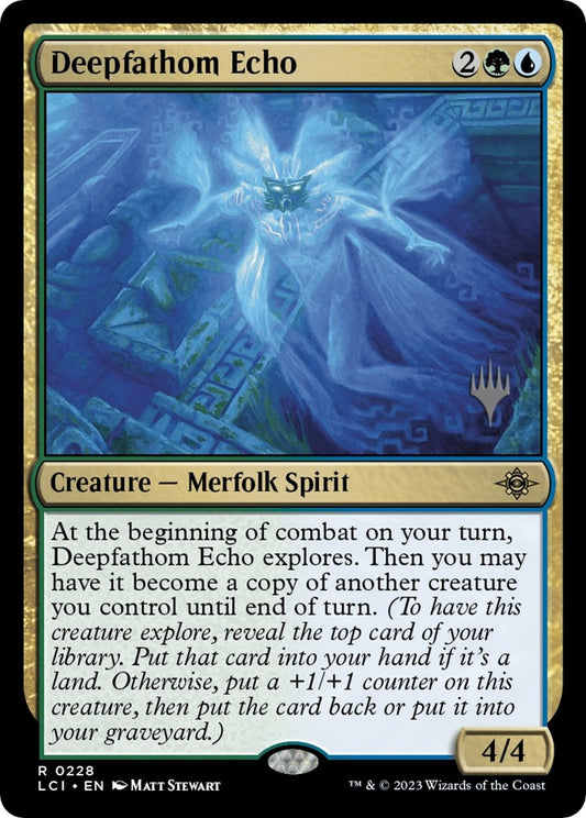 Image for Deepfathom Echo (228) (Promo Pack: The Lost Caverns of Ixalan) - Magic: The Gathering