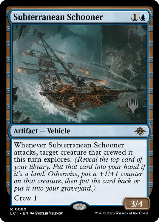 Image for Subterranean Schooner (80) (Promo Pack: The Lost Caverns of Ixalan) - Magic: The Gathering