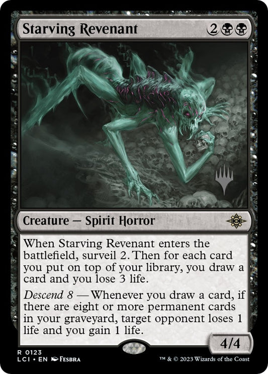 Image for Starving Revenant (123) (Promo Pack: The Lost Caverns of Ixalan) - Magic: The Gathering