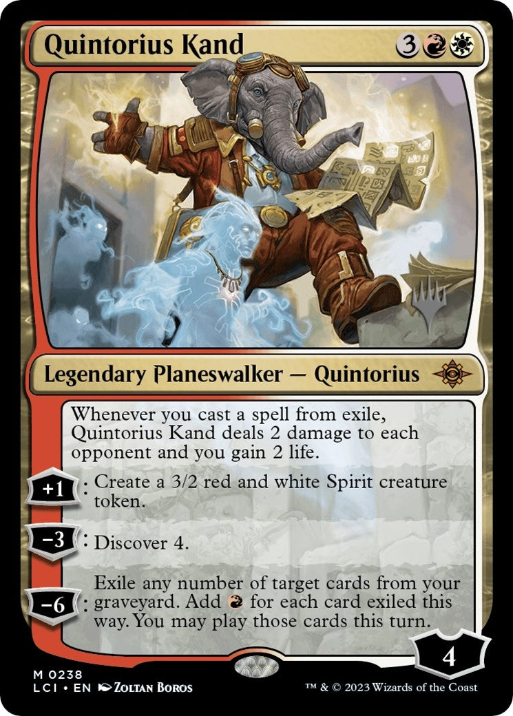 Image for Quintorius Kand (238) (Promo Pack: The Lost Caverns of Ixalan) - Magic: The Gathering