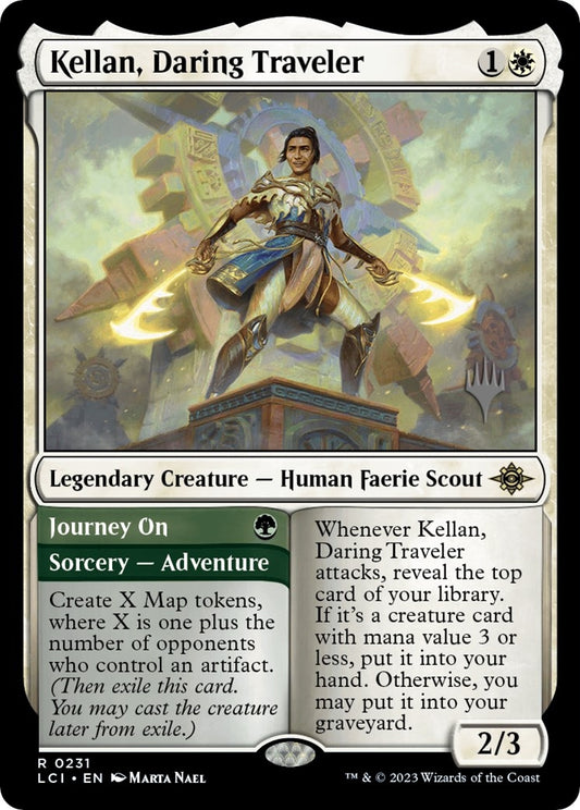 Image for Kellan, Daring Traveler (231) (Promo Pack: The Lost Caverns of Ixalan) - Magic: The Gathering