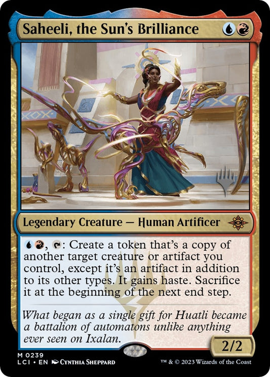 Image for Saheeli, the Sun's Brilliance (239) (Promo Pack: The Lost Caverns of Ixalan) - Magic: The Gathering