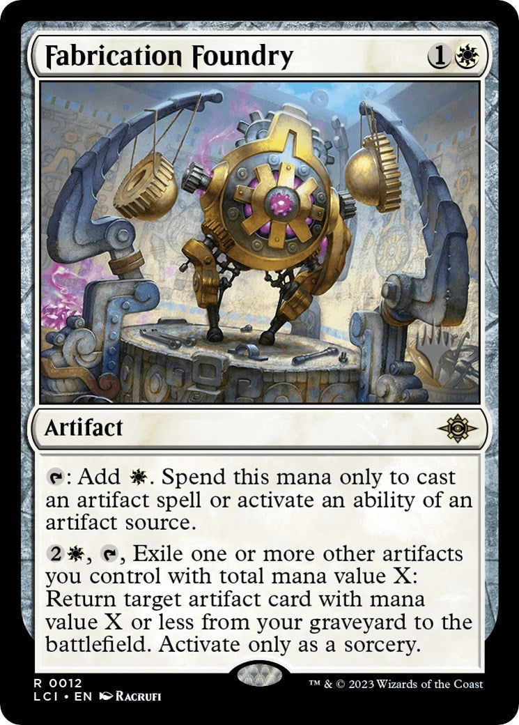 Image for Fabrication Foundry (12) (Promo Pack: The Lost Caverns of Ixalan) - Magic: The Gathering