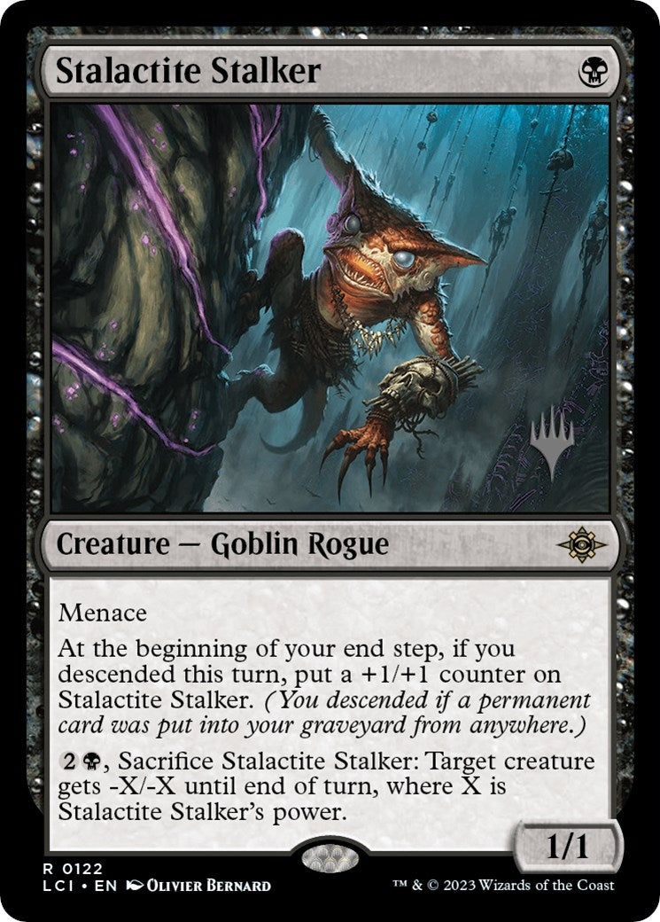 Image for Stalactite Stalker (122) (Promo Pack: The Lost Caverns of Ixalan) - Magic: The Gathering