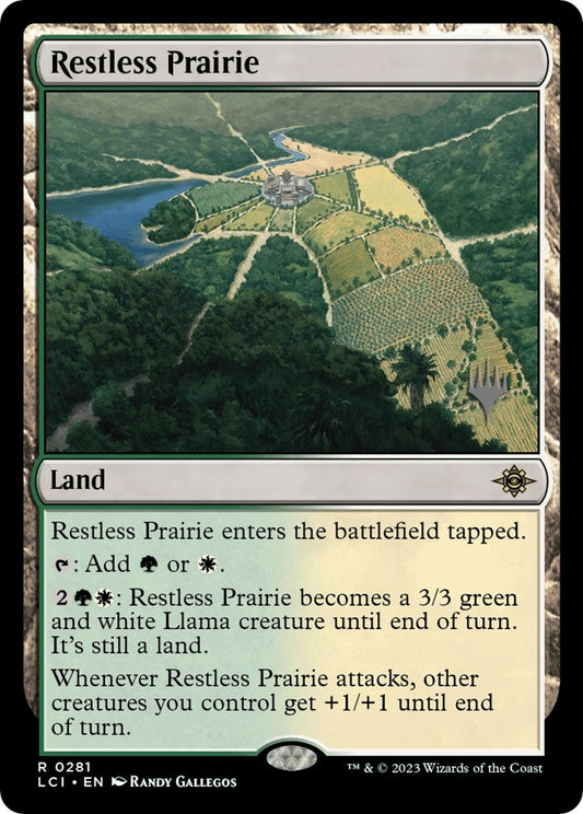 Image for Restless Prairie (281) (Promo Pack: The Lost Caverns of Ixalan) - Magic: The Gathering
