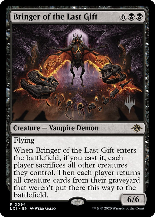 Image for Bringer of the Last Gift (94) (Promo Pack: The Lost Caverns of Ixalan) - Magic: The Gathering