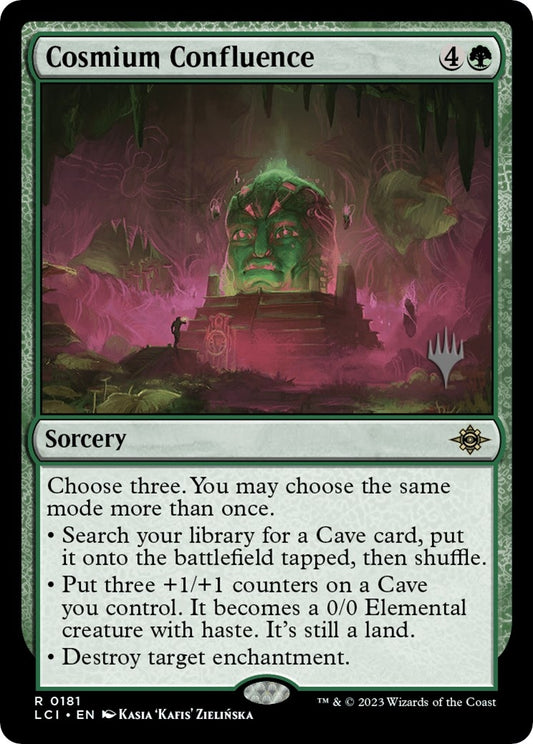 Image for Cosmium Confluence (181) (Promo Pack: The Lost Caverns of Ixalan) - Magic: The Gathering