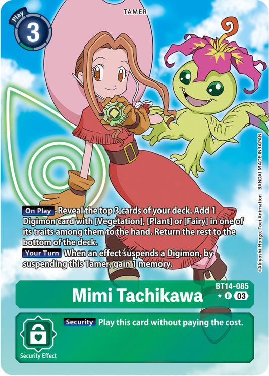 Image for Mimi Tachikawa (Alternate Art) (BT14-085 R) (Blast Ace) - Digimon Card Game