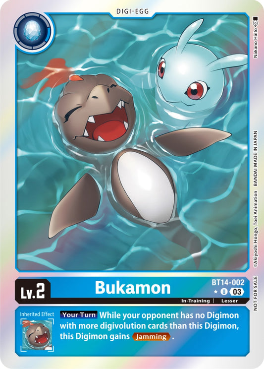 Image for Bukamon (Blast Ace Box Promotion Pack) (BT14-002 U) (Blast Ace) - Digimon Card Game