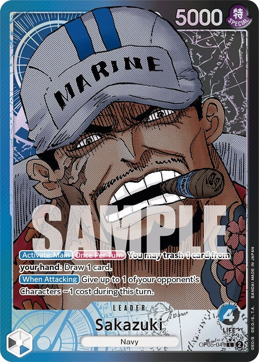 Image for Sakazuki (Alternate Art) (OP05-041) (Awakening of the New Era) - One Piece Card Game