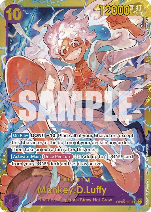 Image for Monkey.D.Luffy (119) (OP05-119) (Awakening of the New Era) - One Piece Card Game